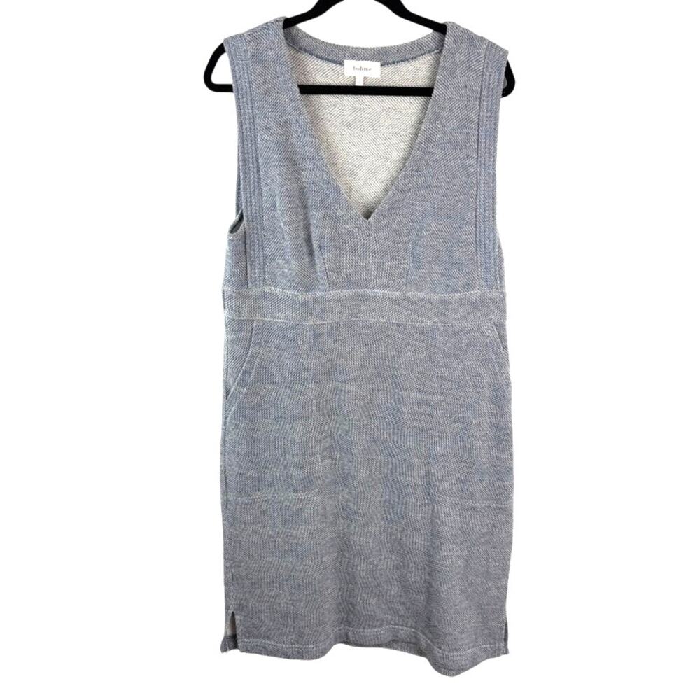 Bohme Knit Shift Dress - Casual, Minimalist, Comfort - L